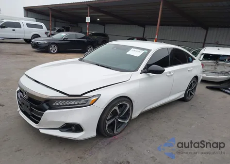 2021 Honda Accord Sport Special Edition из США, поврежденный, VIN 1HGCV1F42MA084953